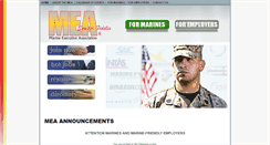 Desktop Screenshot of marineea.org