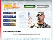 Tablet Screenshot of marineea.org